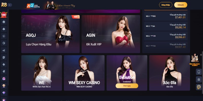 Casino online với nhiều siêu phẩm game hấp dẫn